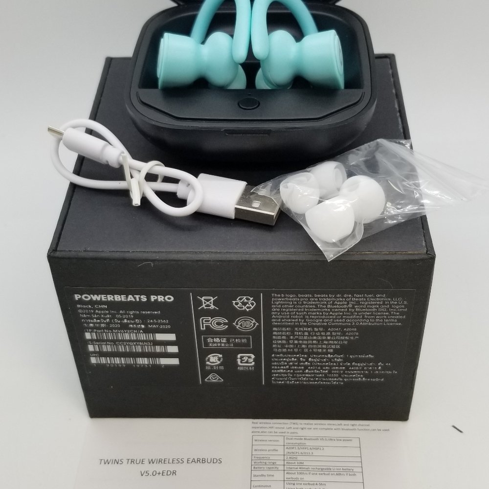 Beats Power Pro LAST BLUE FACTORY SEALED BOX. - Picture 2 of 3